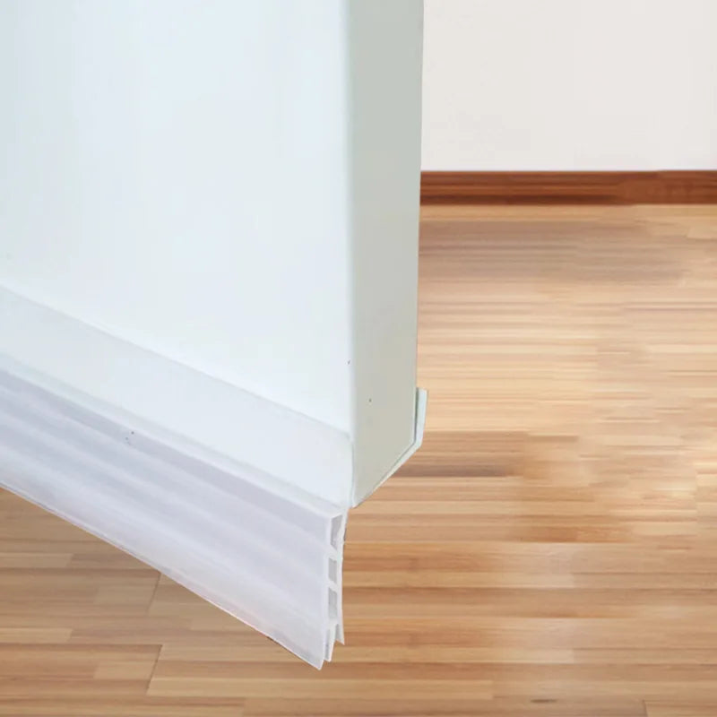 1 Meter Self-Adhesive Door & Window Weather Stripping Porous Windproof Sound Insulation Seal Strip Oasis Select
