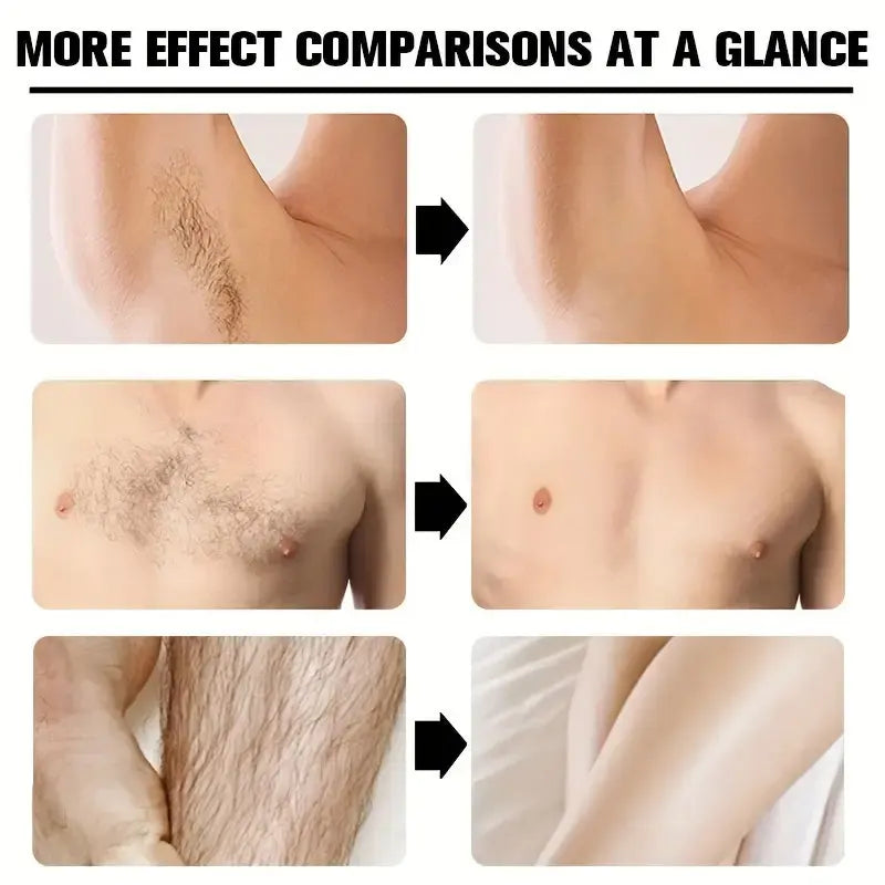 YUITIKUE Men's Hair Removal Cream – Painless & Nourishing