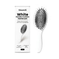 Boar & Nylon Bristle Air Cushion Paddle Hairbrush | White Paddle Hairbrush Oasis Select 1pc