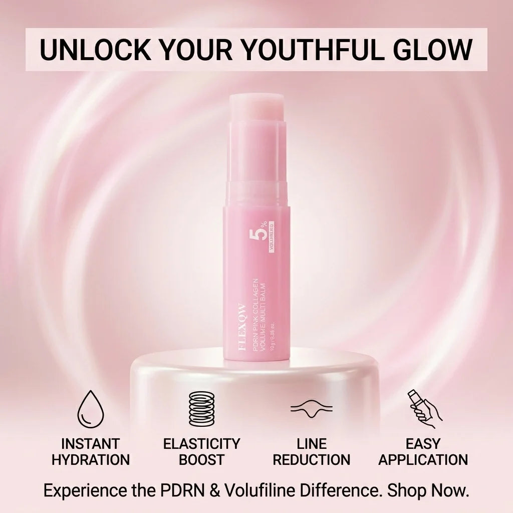 Pink collagen rich multi effect cream, a portable moisturizing stick that combines multiple effects Oasis Select