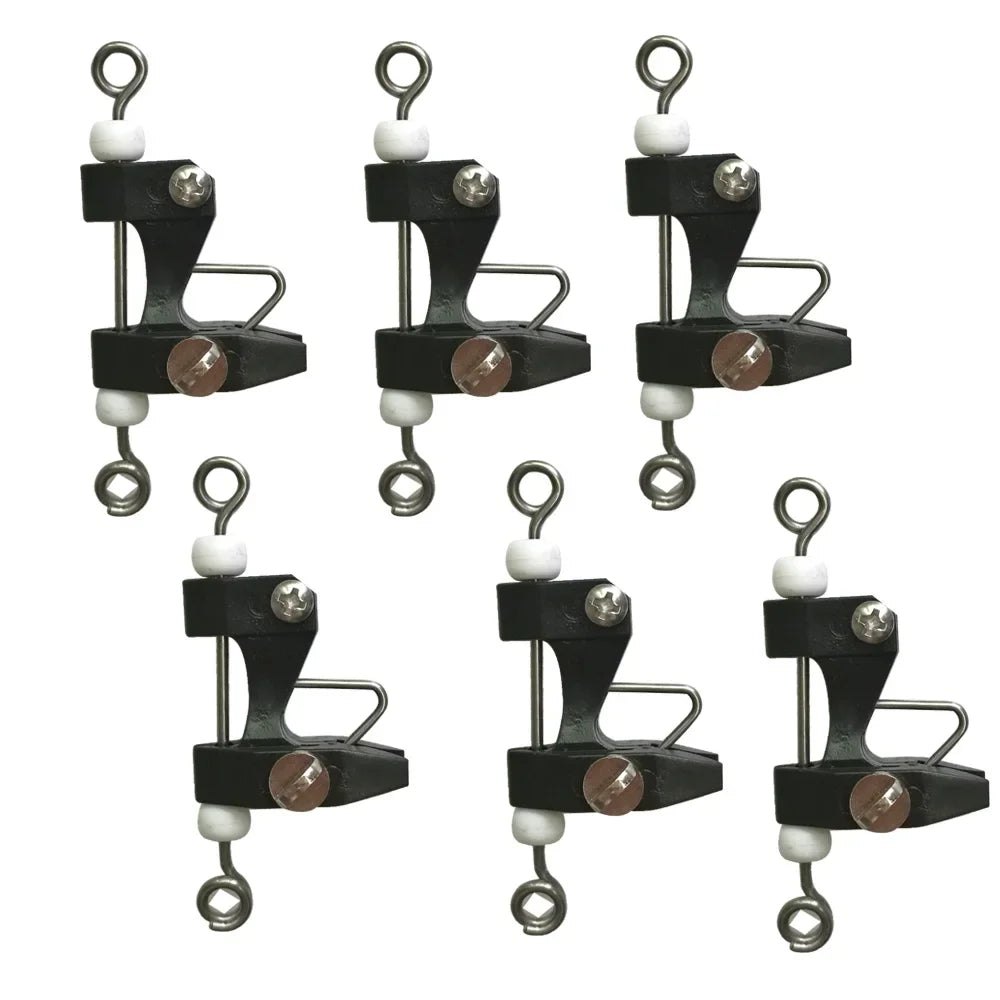 6/2/1PC Downrigger Tension Fishing Trolling Clips Release Clips Outrigger Boat Kayak Kite Fishing Release Clip Fishing Tackle Oasis Select 6PC