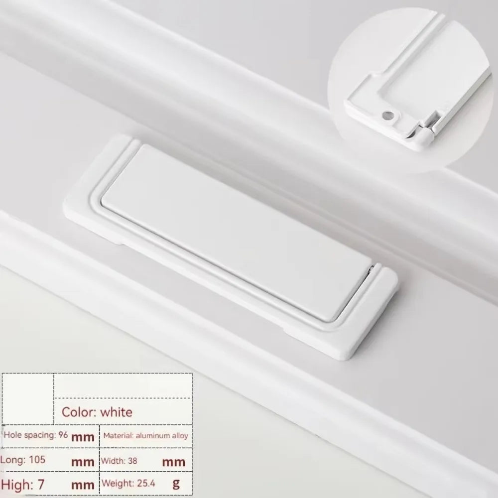 Aluminum Alloy Invisible Folding Cabinet & Drawer Handle