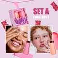 MLSMILE 2-in-1 Jelly Blush Stick Set – Lip & Cheek Tint 2PCS