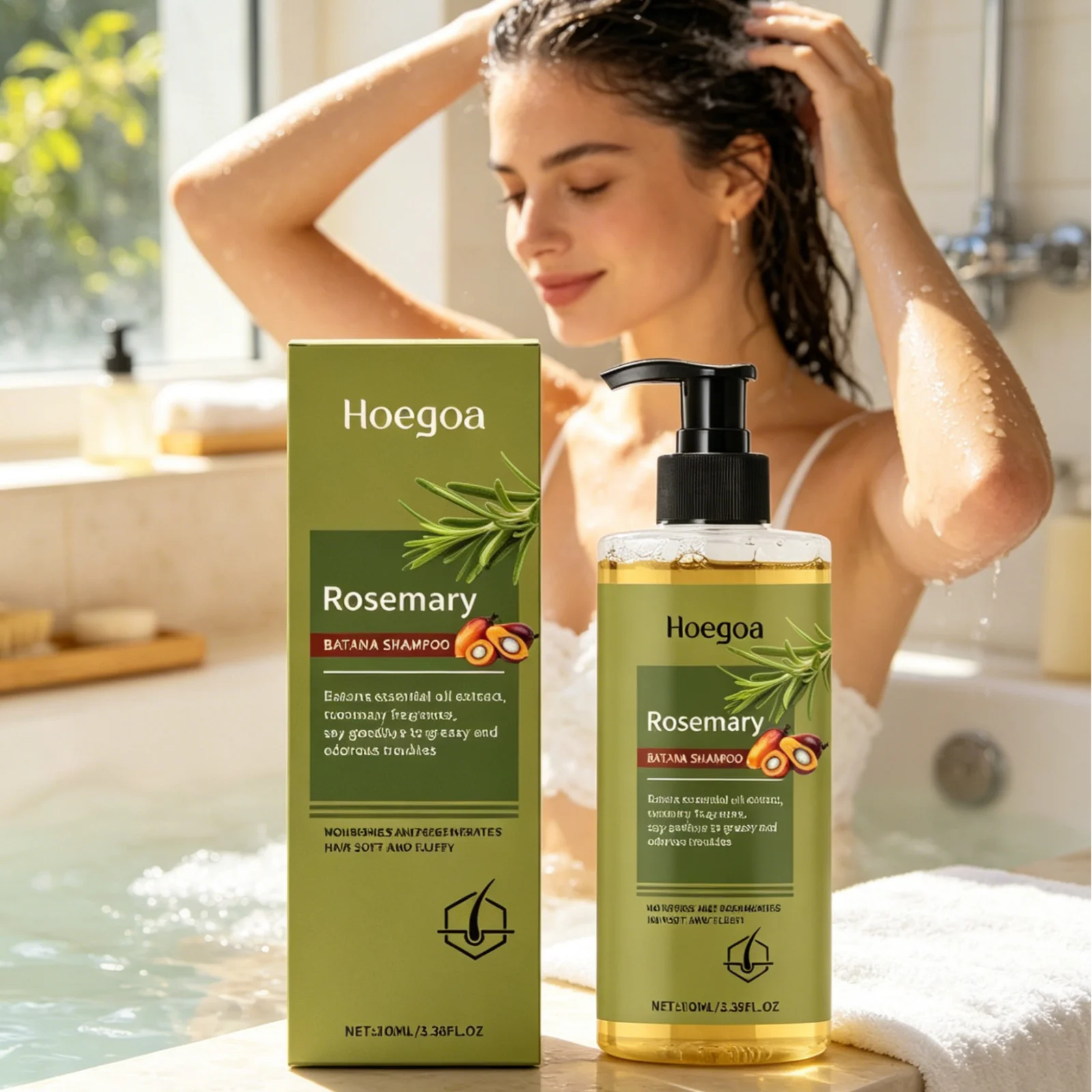 Hoegoa Anti-Dandruff Shampoo Deep Cleansing Scalp Care 100ml Anti-Dandruff Shampoo Oasis Select