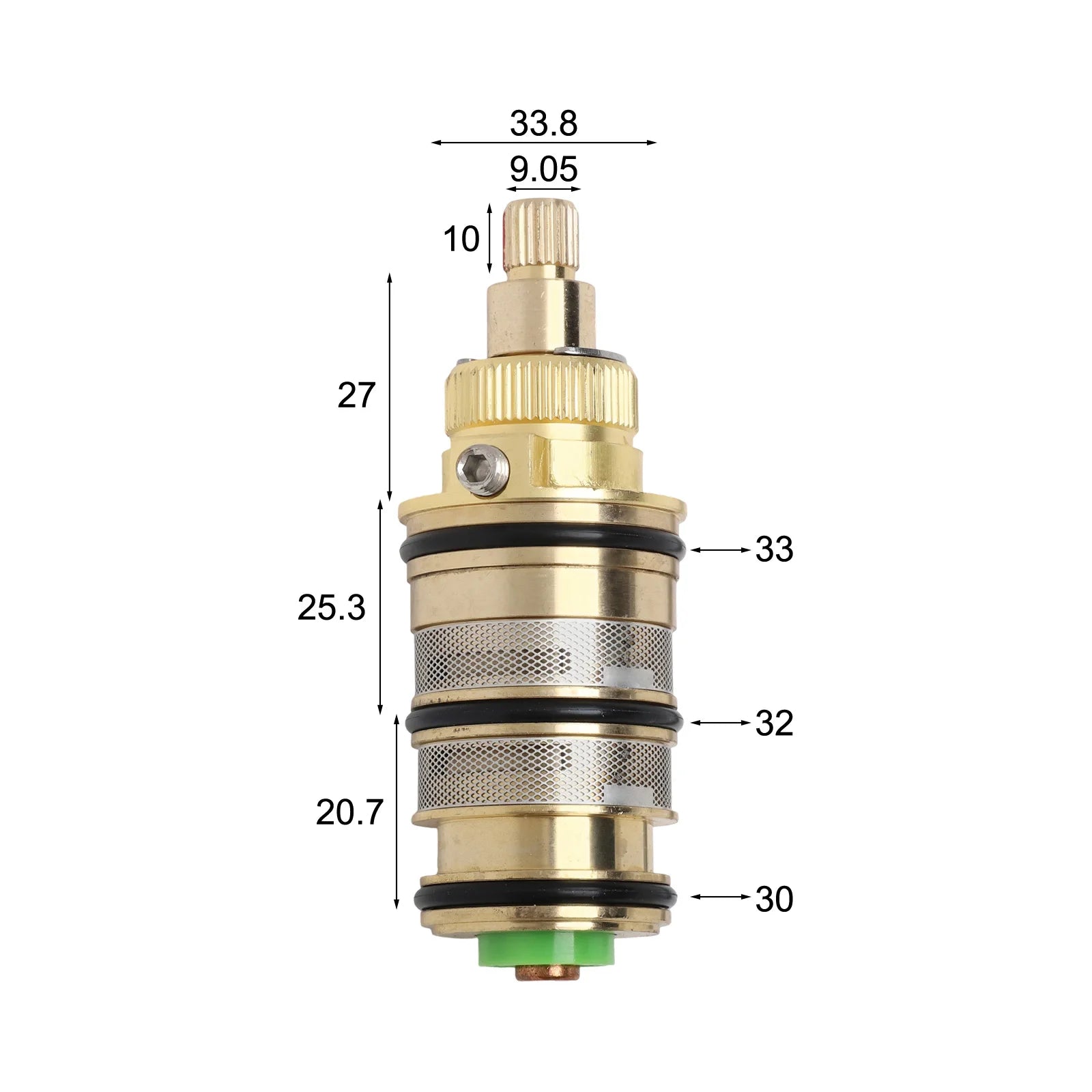 Valves Thermostatic Spool Repair Kit Thermostat Cartridge Valve Core Bath Mixer Brass Replacement Faucet Shower Valve Oasis Select