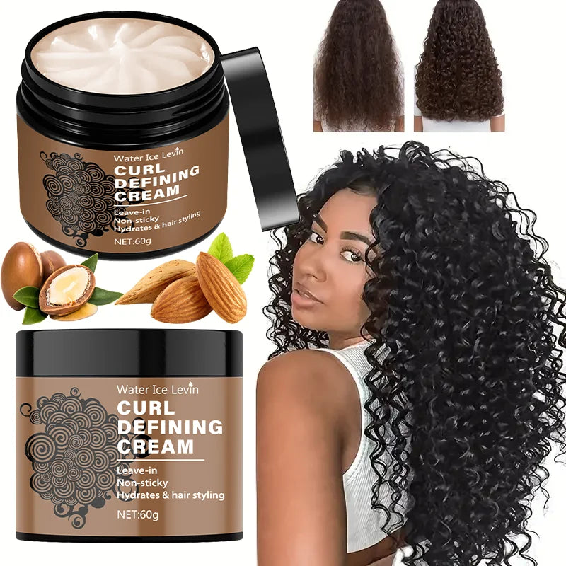 60g Curl Styling Cream – Collagen, Keratin & Hyaluronic Acid Curl Styling Cream Oasis Select
