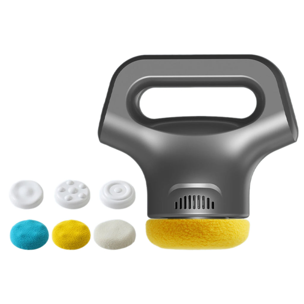 Electric Body Sculpting Massager – 12 Levels, 6 Heads, Cordless