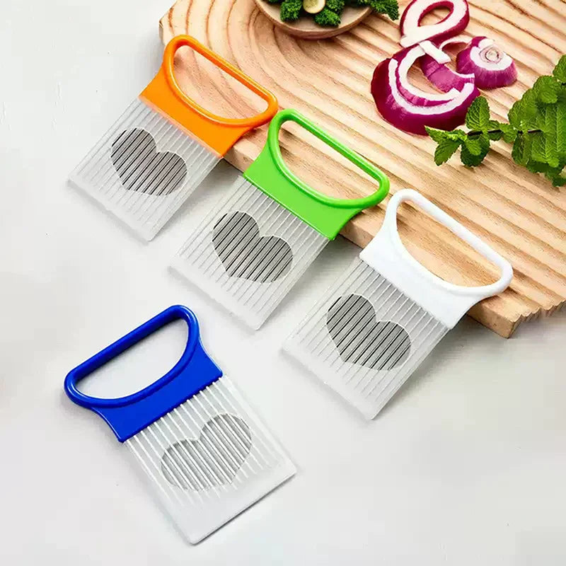 Heart-Shaped Onion Needle Multi-Functional Vegetable Slicer And Fruit And Vegetable Slicing Aid Oasis Select