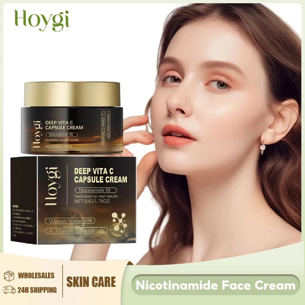 Hoygi Niacinamide Brightening Cream – Pores, Dark Spots & Firming Brightening Face Cream Oasis Select