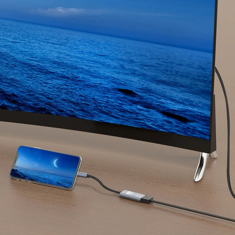 4K USB-C to HDMI Cable 30/60Hz – MacBook, iPad & iPhone 15 USB-C HDMI Cable Oasis Select