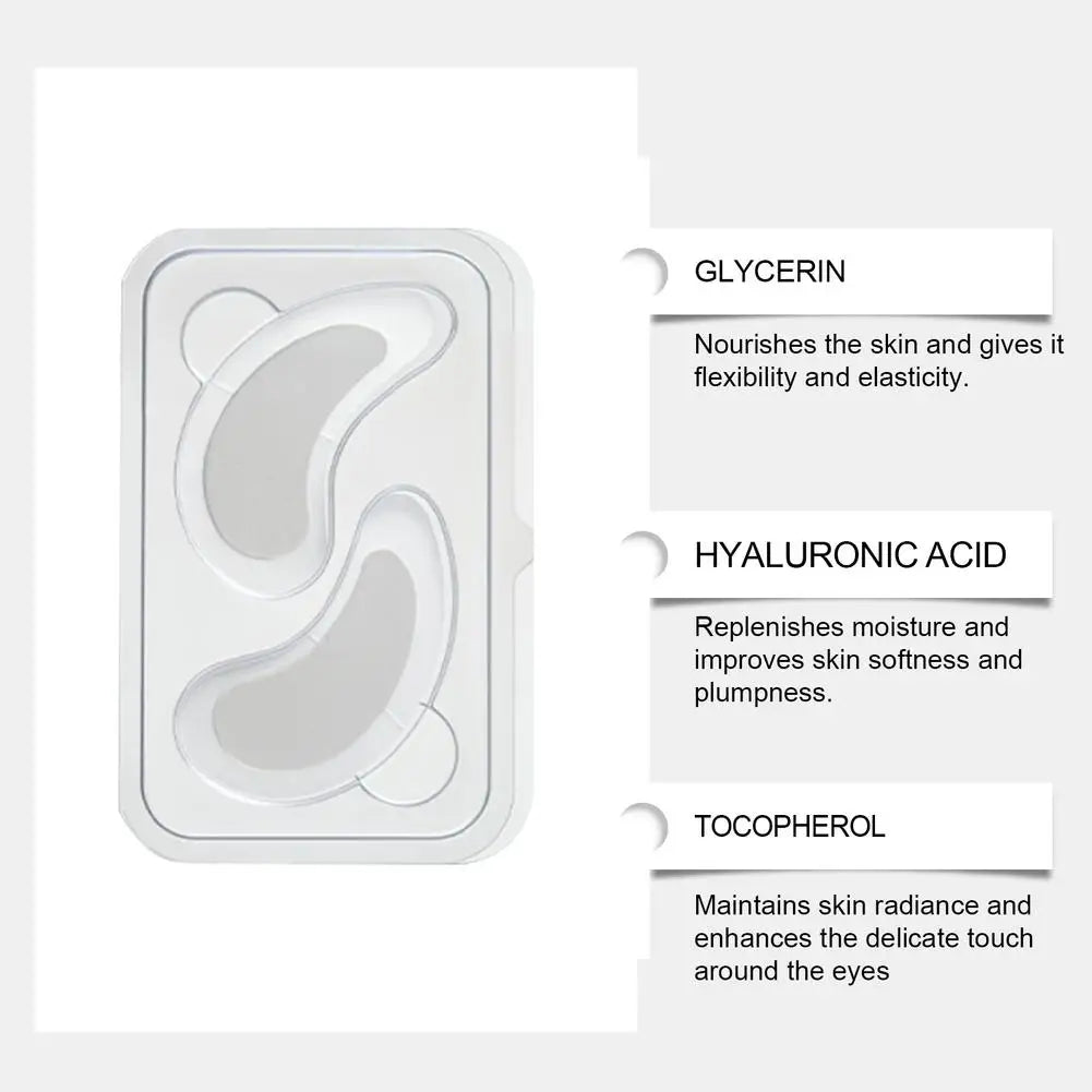 1/2/3 Boxes Micro-needle Under Eye Patch For Wrinkles Fine Lines, Microneedle Firming Eye Patch Smooth For Tired Puffy Eyes Care Oasis Select
