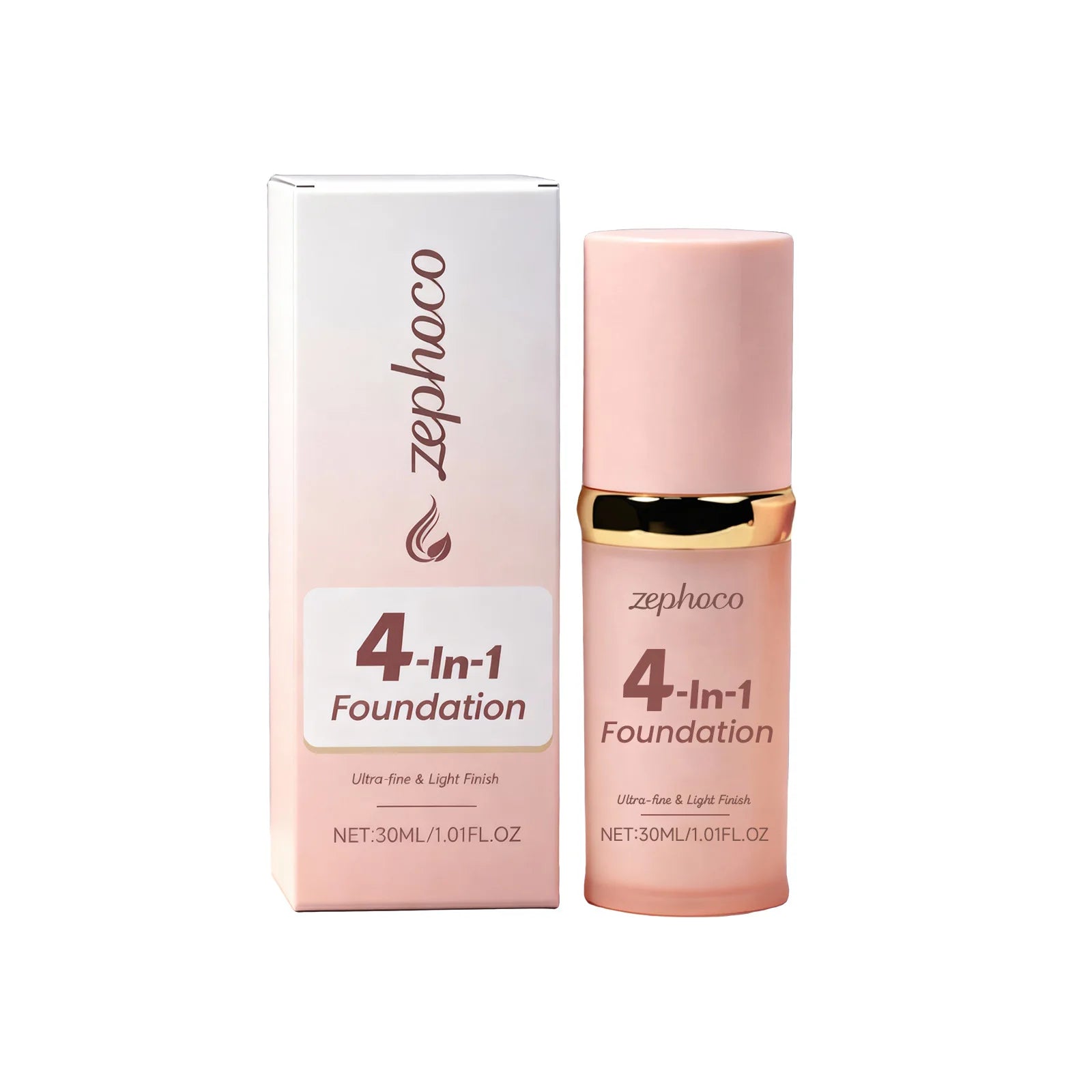 Zephoco 4-in-1 Foundation – Hydrating, Matte & UV Protection