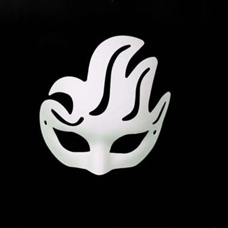 DIY Paper White Masks Create Artistic Craft From Theater And Halloween Costumes Party Masquerade Kids Painting Toy Oasis Select 7