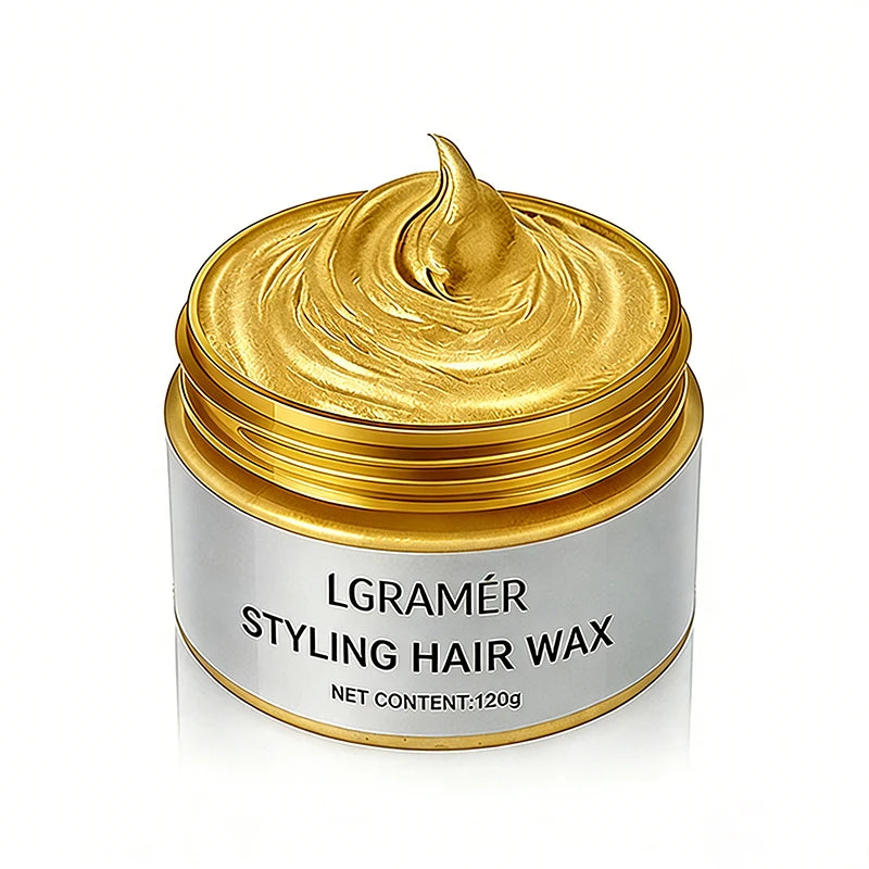 Temporary Hair Color Wax – 9 Shades | Silver Gray, Wine Red & More