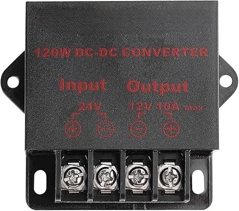 DC/DC Converter 12V 24V Step Down To 5V Regulator Regulated Power Supplies Transformer Converter For Car Truck RV Electronics Oasis Select 24V To 12V 10A