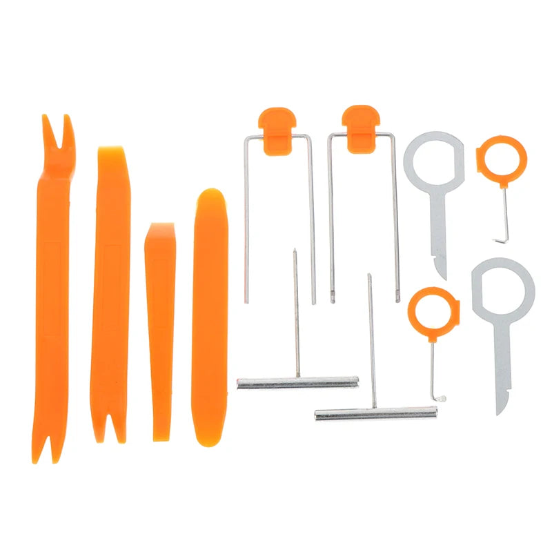 "Quality 12pcs Auto Car Door Clip Panel Removal Tool Set, 4in1 Dash Trim Audio Door Installation and Refit" Oasis Select B