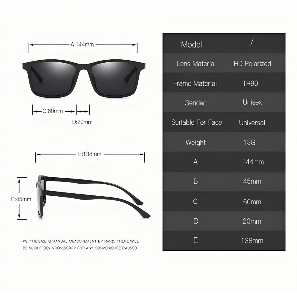 TR Polarized Sunglasses For Men And Women Driving Glasses Fishing Glasses Classic Sports Glasses Oasis Select