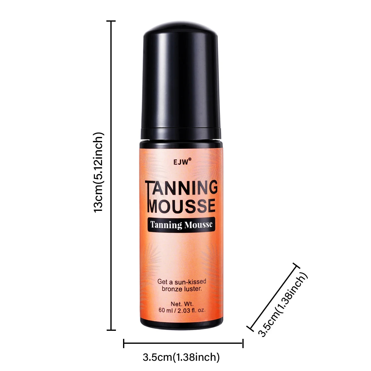 Self Tanner Mousse – Streak-Free Dark Fake Tan Natural Glow Self Tanning Mousse Oasis Select Tanner Mousse