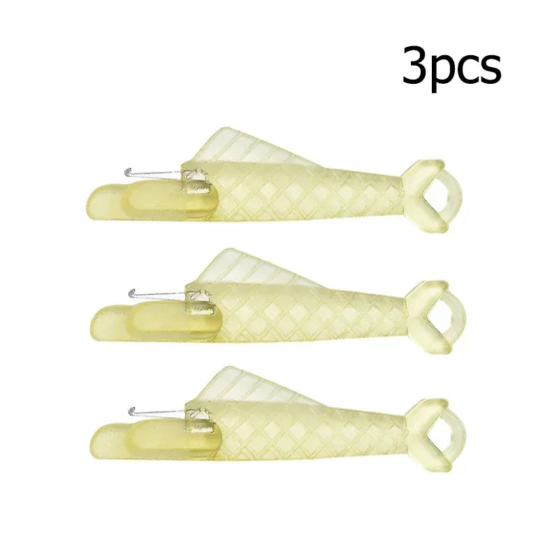 Automatic Needle Threader DIY Tool Home Hand Sewing Machine Device Thread Auto Needle Cross Stitch Sewing Accessories Oasis Select 3pcs yellow