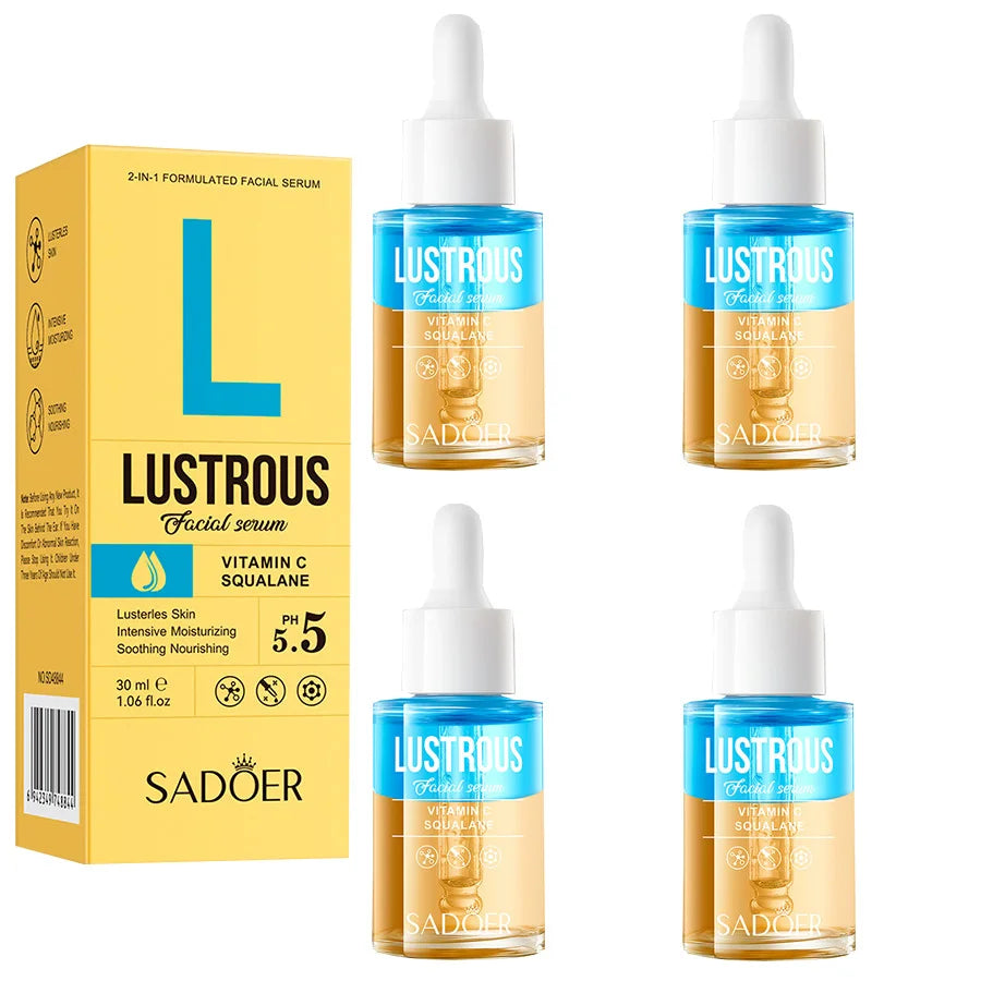 Vitamin C Squalane Face Serum – Brightening & Firming Oil