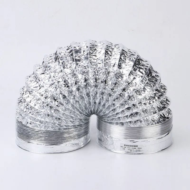 Flexible Aluminum Foil Ventilation Duct Hose | 80–200mm
