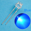 100Pcs 5mm Straw Hat LED Diodes – Wide Angle DIY Light Beads