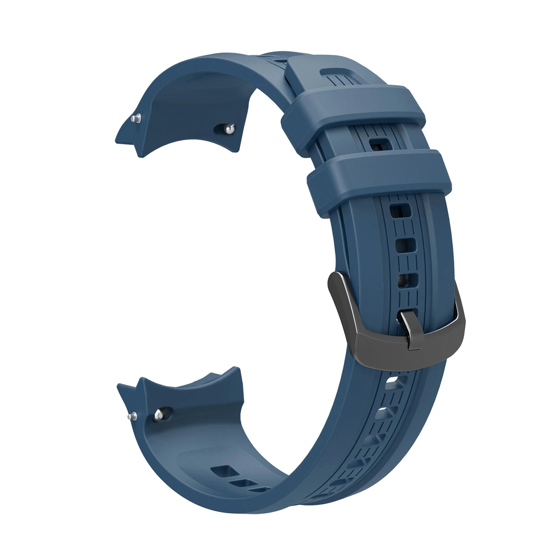 Amazfit Balance Silicone Watch Band – Adjustable Sport Strap Silicone Watch Band Oasis Select Blue