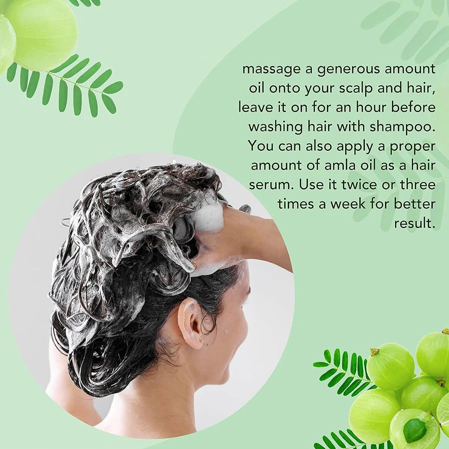 GZE Amla Hair Oil – Shine, Scalp Moisture & Healthy Hair