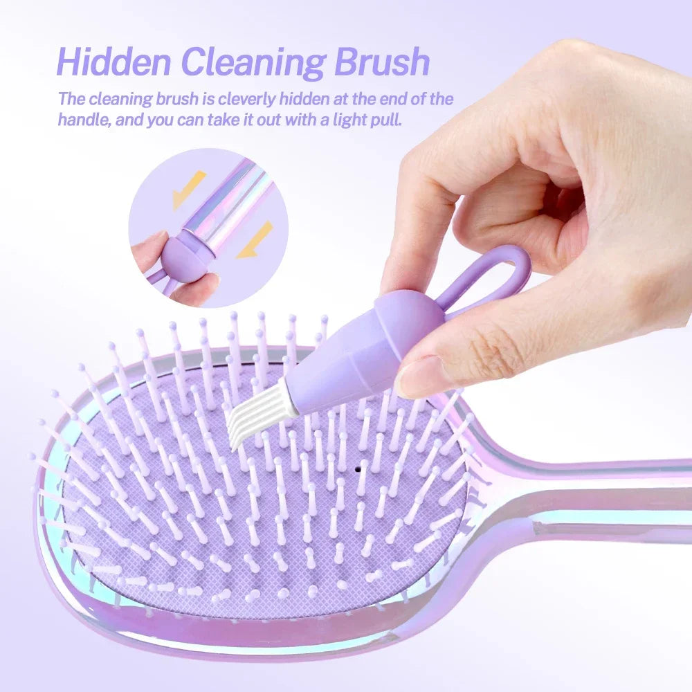 Air Cushion Hair Brush – Detangling Scalp Massager, Wet & Dry Hair Detangling Brush Oasis Select