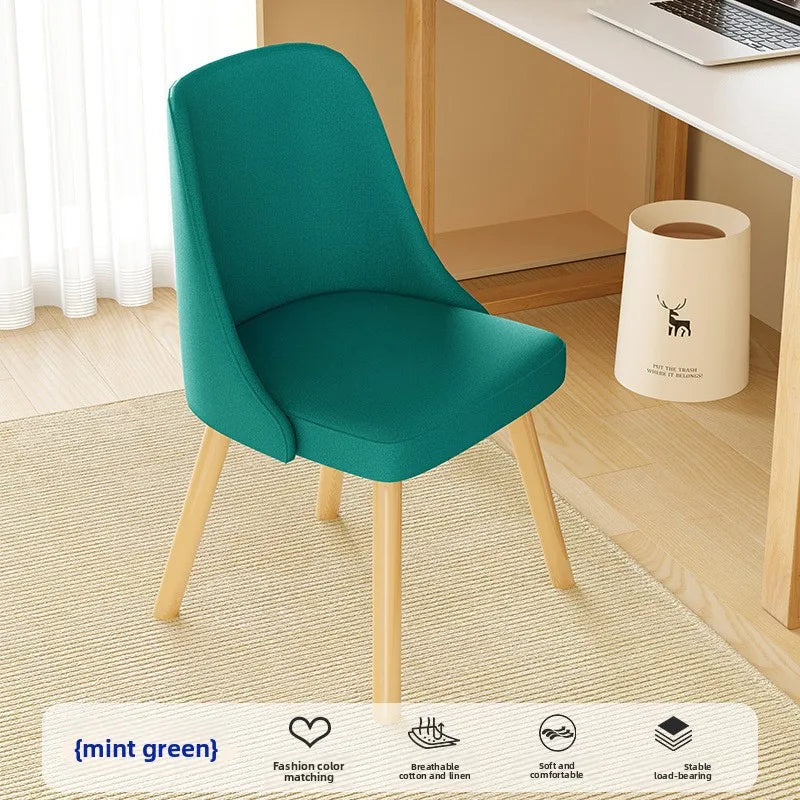 Computer chair Home office chair Back chair Dormitory makeup chair Bedroom study desk chair Oasis Select 4