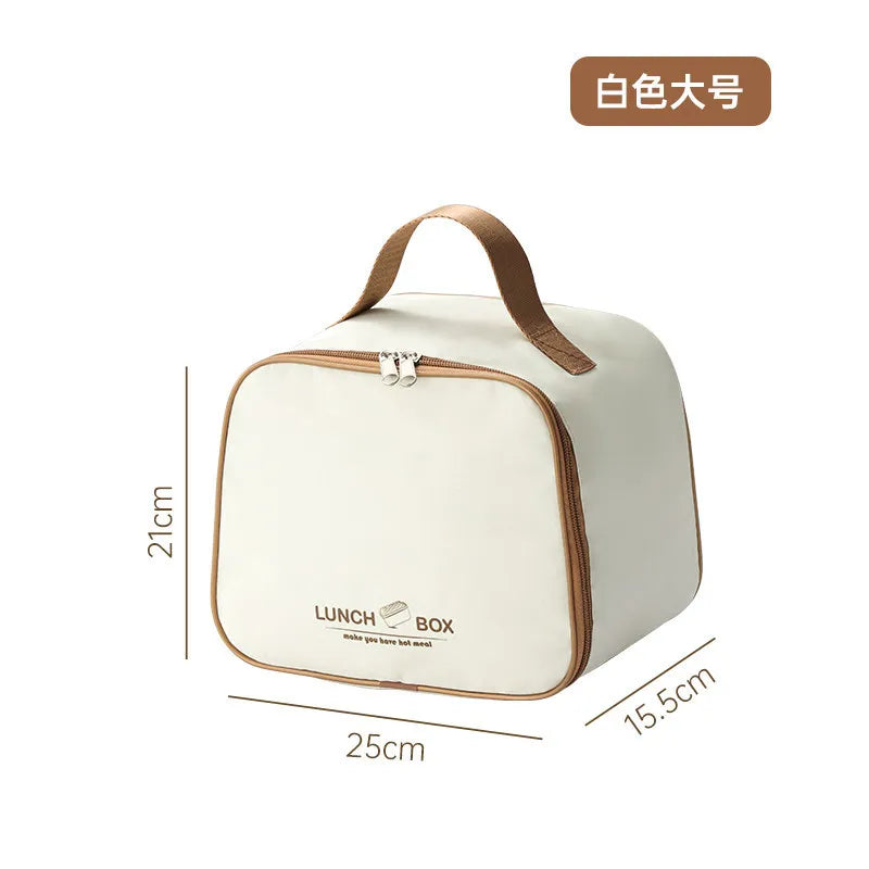 Large Capacity 304 Stainless Steel Lunch Box, Leakproof Bento Box, Portable Food Container for Office Students Camping Picnic Oasis Select storage bag