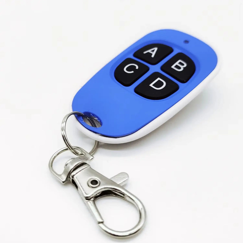 Wireless RF 433mhz Remote Control Copy Code Garage Door Gate Duplicator 433.92 Mhz Key Remote Opener Oasis Select Blue