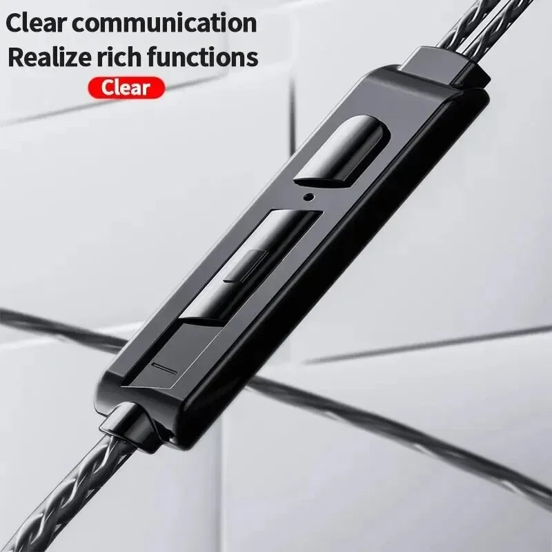Original X2 Dynamic Wired Earphones HIFI Heavy Bass Earbuds In Ear Gaming Headphones Monitor Sport Noise Cancelling Headset Mic Oasis Select
