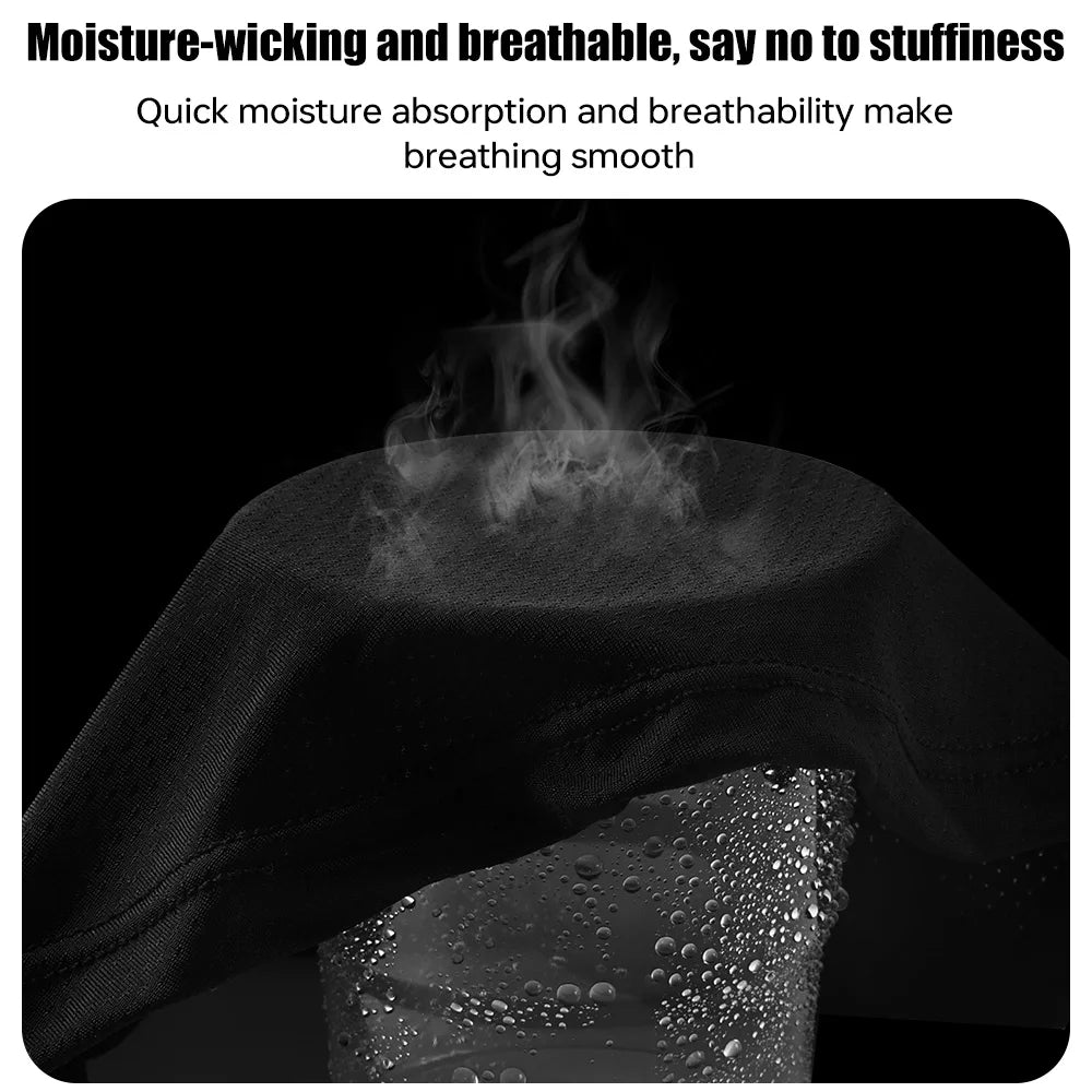 X-TIGER Summer Breathable Cycling Face Mask Outdoor Fishing UV protection Ice Silk Face Mask Unisex MTB Road Bike Mask Scarf Oasis Select