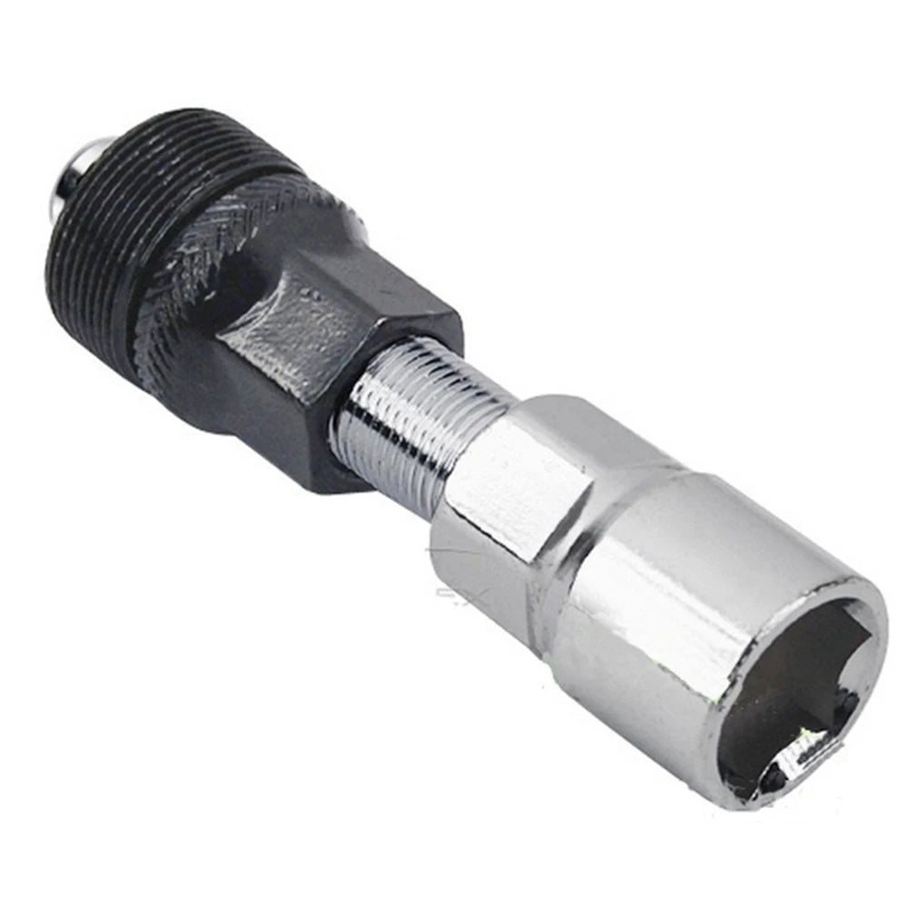 Bike Bicycle Crank Puller Crank Extractor Crank Remover Pedal Tool Silver Black Cycling Repair Disassembly Tools Oasis Select