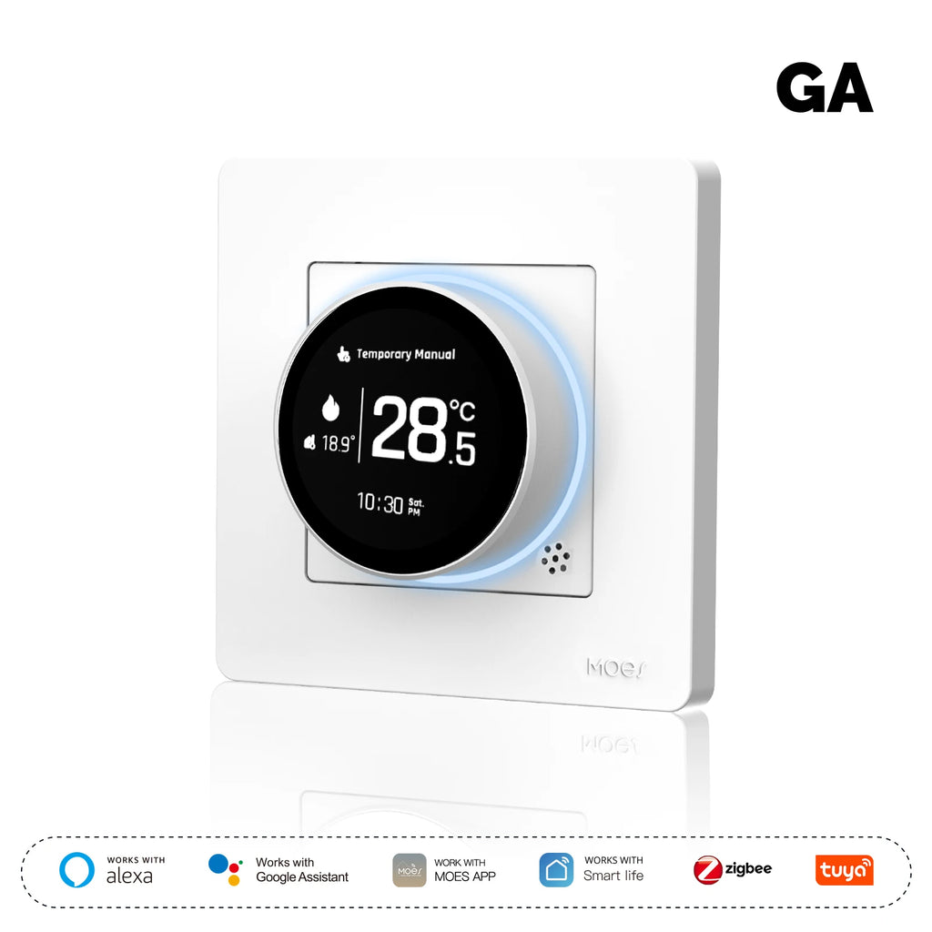 Smart Knob Thermostat For Zigbee Temperature Controller Star Ring Series App Remote Timed Energy-saving Intelligent Switch Oasis Select
