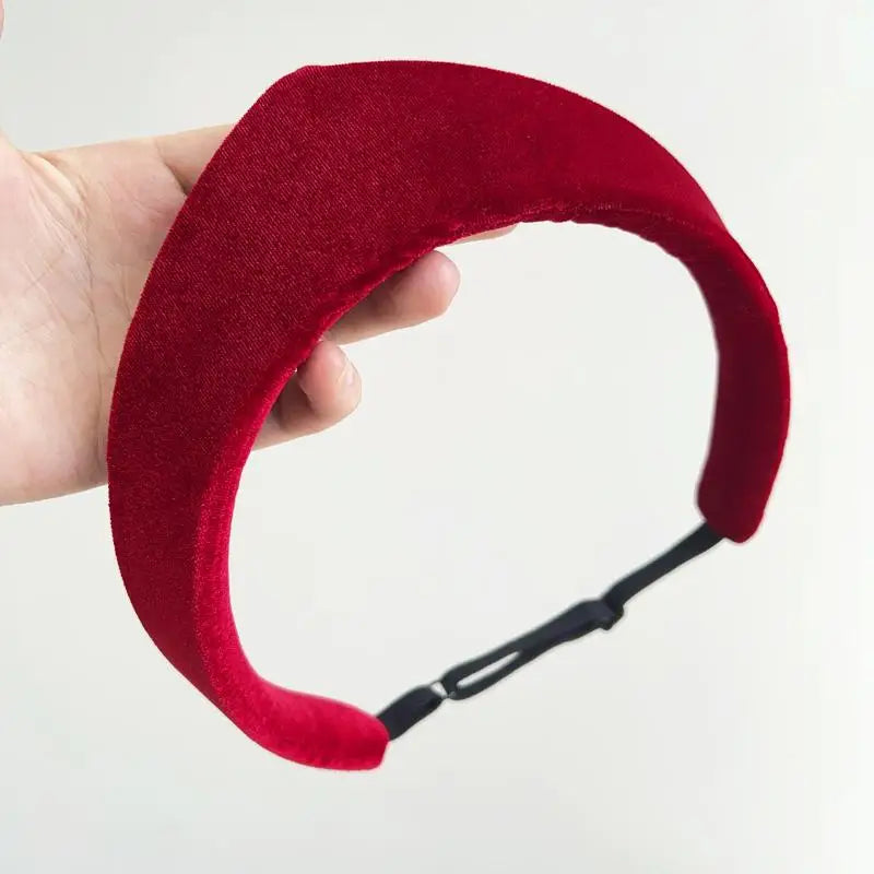 Crown Velvet Headband – Retro Hair Accessory for Women & Girls Velvet Hair Headband Oasis Select A2