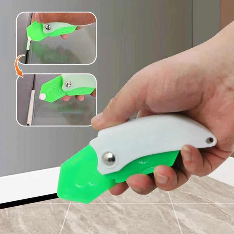 9-in-1 Caulking Tool Kit – Multi-Head Sealant Smoother for Silicone, Grout & Tile Edges, Professional Grouting Spatula Set Oasis Select