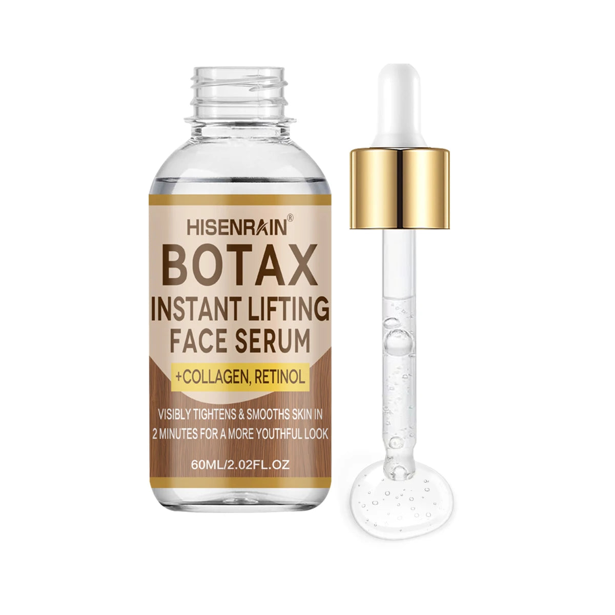 HISENRAIN Botax Facial Firming Serum – Anti-Aging Skin Tightening Facial Firming Serum Oasis Select 60ml