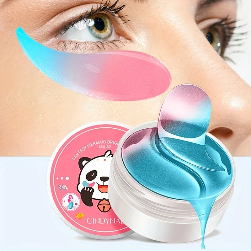 60 Pieces (30 Pairs) of Hydrating Eye Masks, Nourishing and Moisturizing the Skin Around the Eyes, Making the Skin Around the Eyes Smooth and Soft, Exquisite Eye Masks with a Two-Tone Design Oasis Select