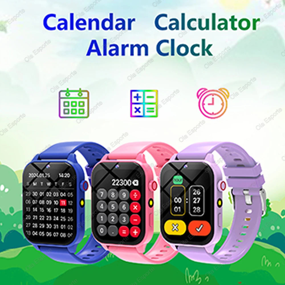 Kids Smart Watch HD Camera 18 Games Sleep Tracker Gift