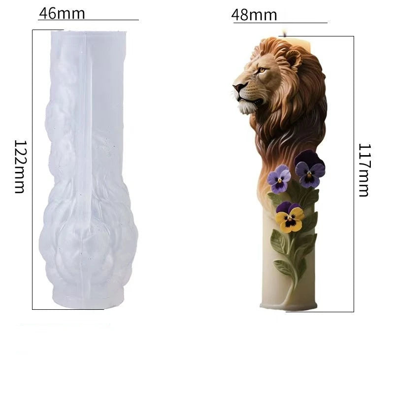 Gothic Cobra Candle Silicone Mold DIY Aromatherapy Plaster Drip Resin Mold Home Decor Oasis Select GJ-203