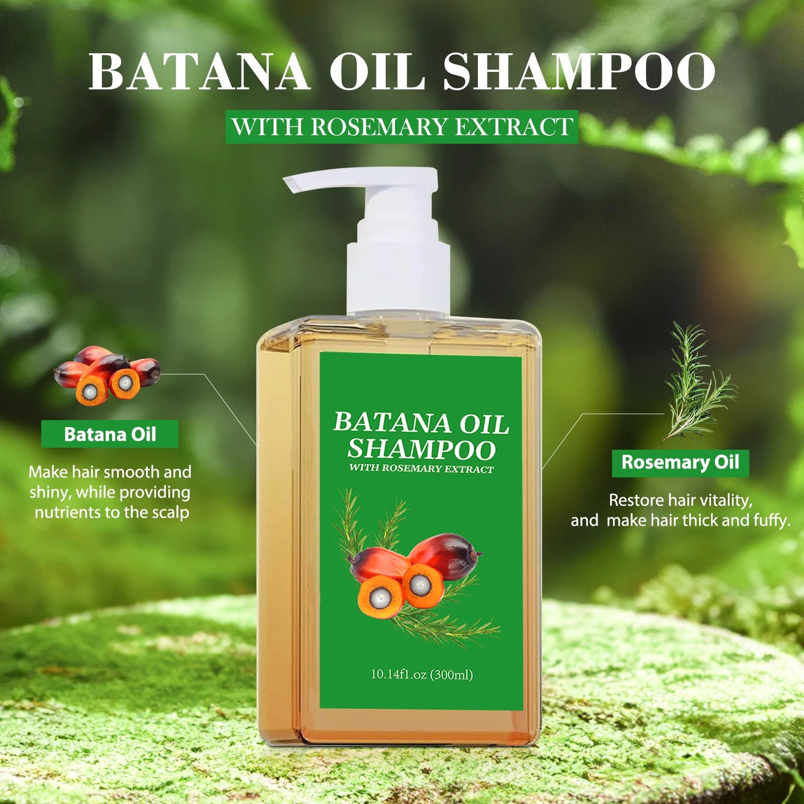 Batana Oil Shampoo & Conditioner Set – Hair Growth & Repair Hair Growth Shampoo Set Oasis Select