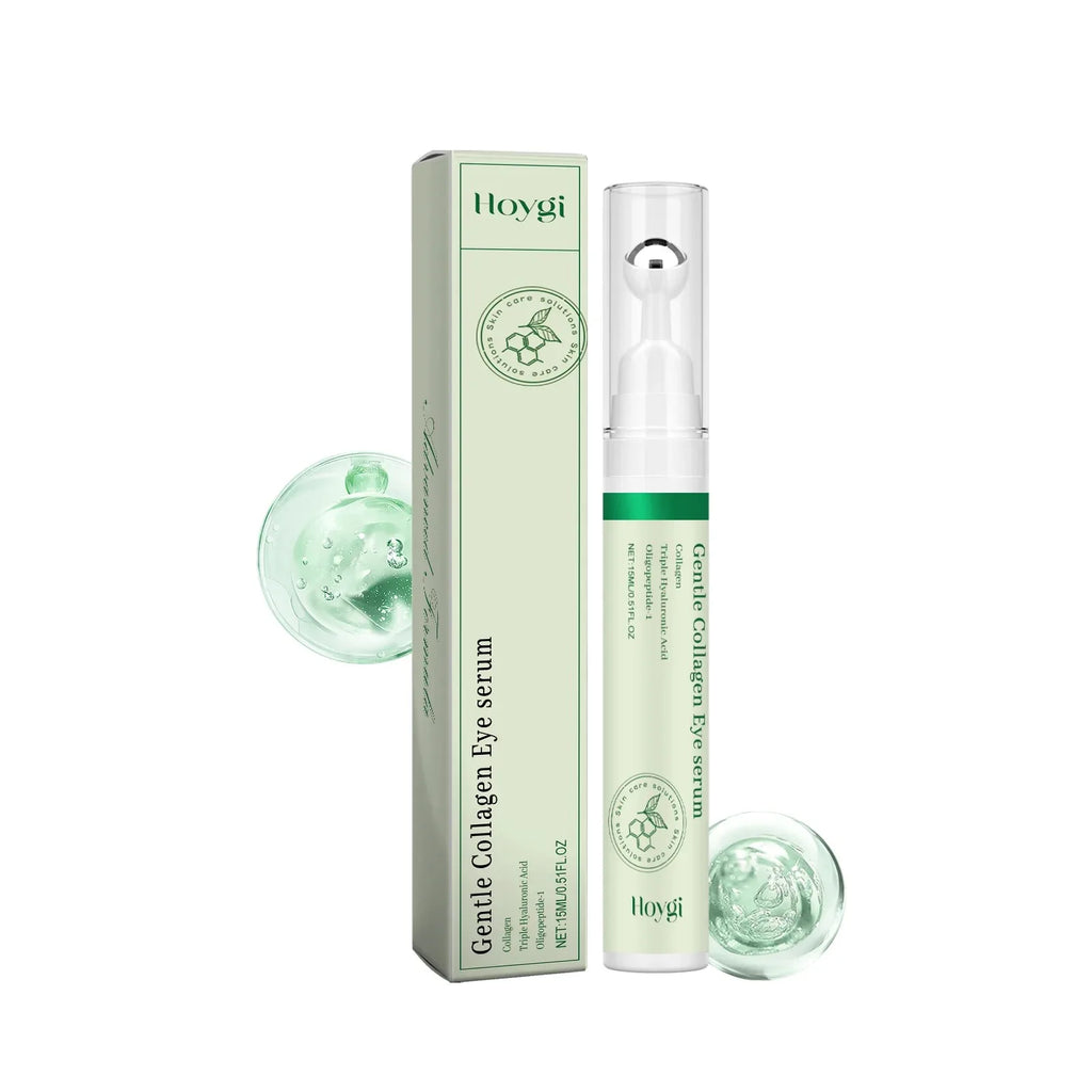 Collagen Eye Serum Cream Anti Dark Circles Eye Bags Eyes Repair Brightening Tighten Under Lifting Roller Moisturizing Puffy Oasis Select 15ML Boxed