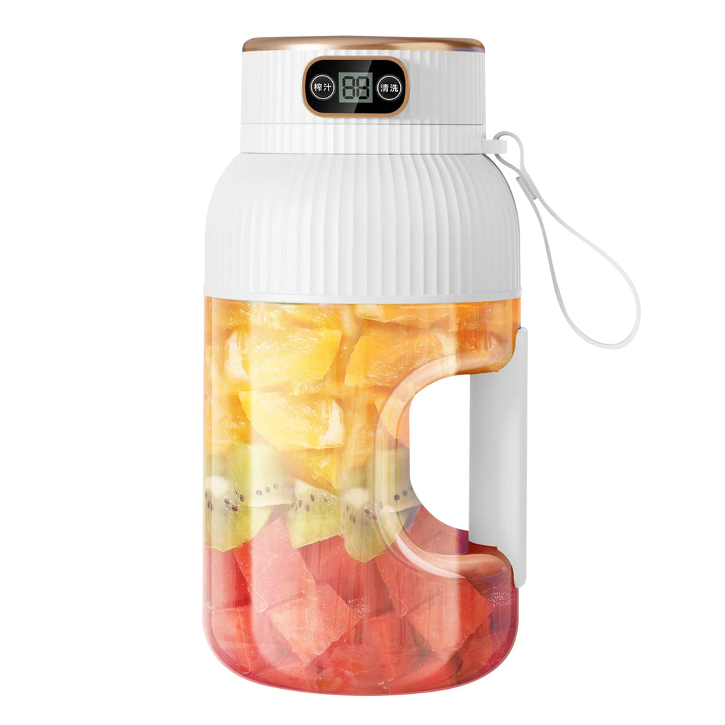 Multiyilego 1200ml Portable Electric Juicer Blender Smoothie Cup