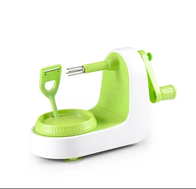 Hand operated APPLE PEELER multifunctional peeler household peeling and shaving planer automatic peeler fruit cutting artifact Oasis Select Package 1