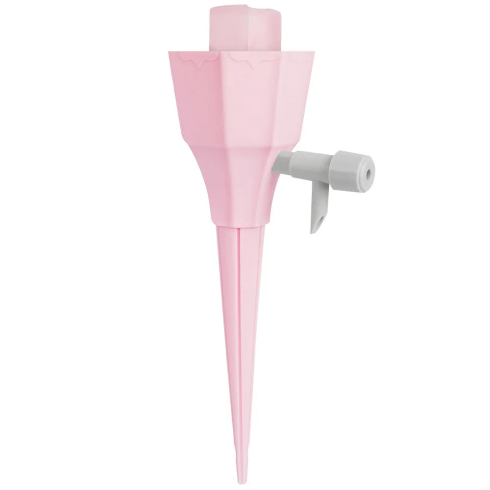 Household Houseplant Spike Indoor Garden Supplies Automatic Drip Spike Irrigation System Watering Device Plant Waterer Oasis Select pink