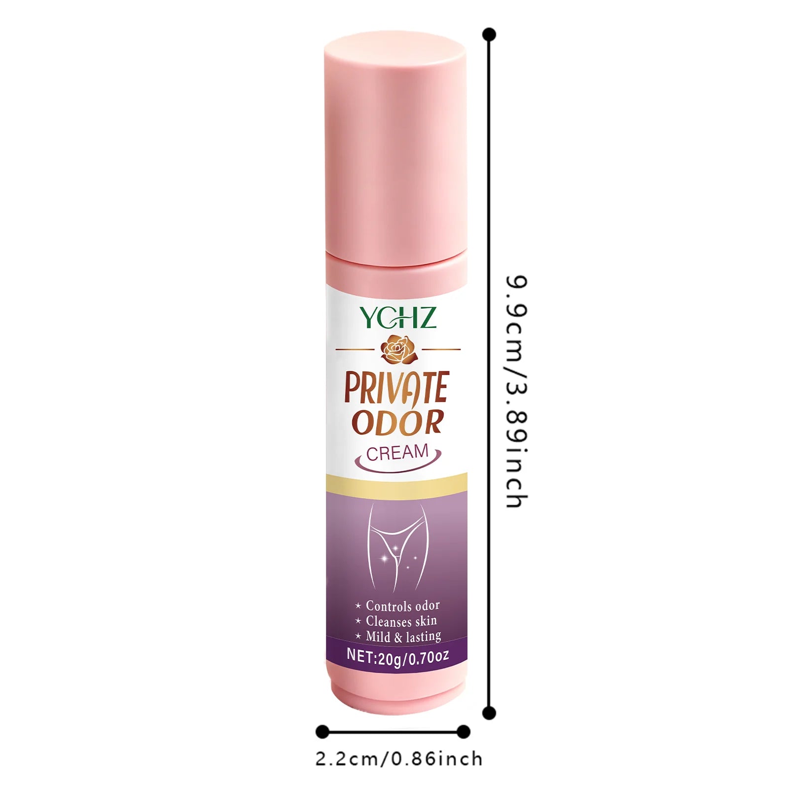 YCHZ Women's Intimate Deodorant Cream – Fresh Fragrance 20g
