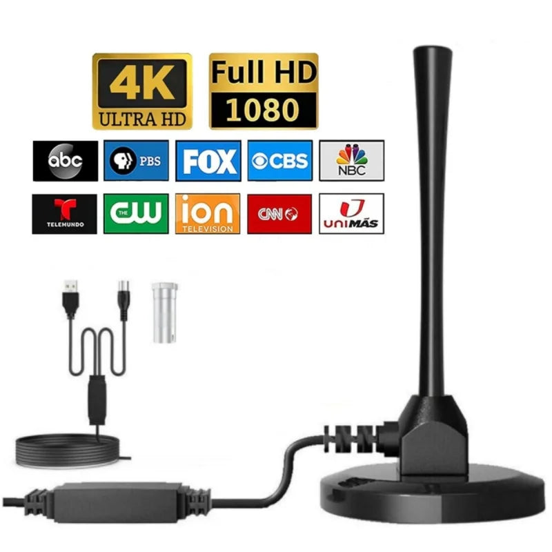 New DTMB Antenna Ground Wave Digital TV Antenna Signal Receiver for Enhanced TV Signal Reception Oasis Select black
