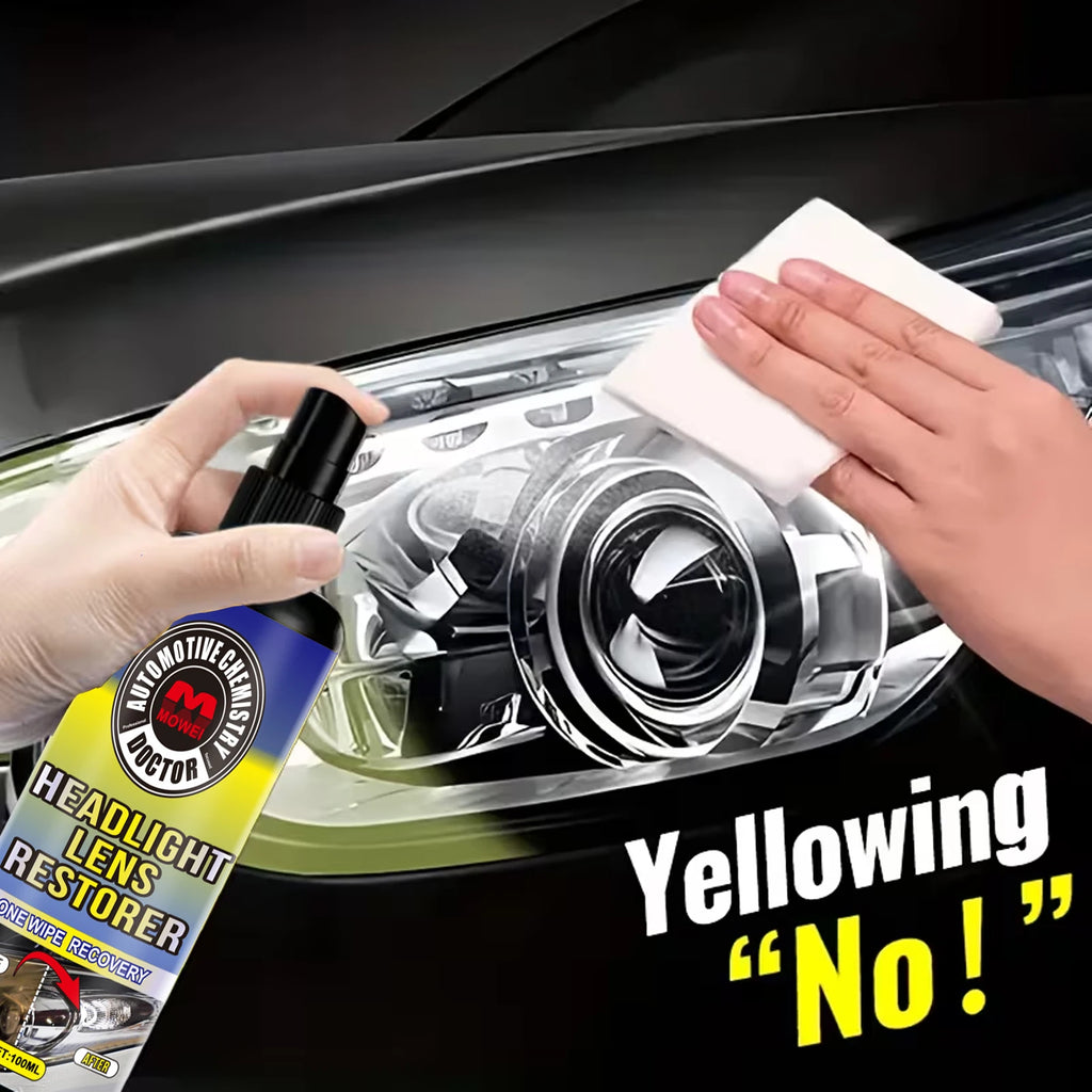 100ml Headlight Restoration Kit – Polish & Protect Car Lenses Headlight Restoration Kit Oasis Select